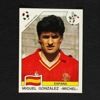 Italia 90 Nr. 355 Panini Sticker Miguel Gonzalez 