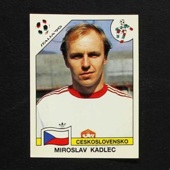 Italia 90 Nr. 081 Panini Sticker Miroslac Kadlec