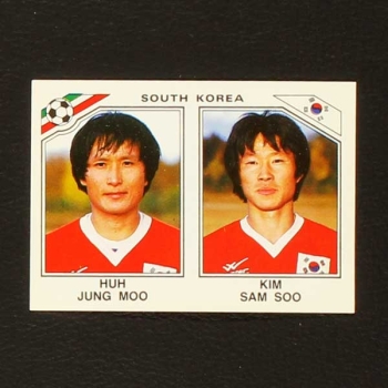 Mexico 86 Nr. 097 Panini Sticker Moo - Soo