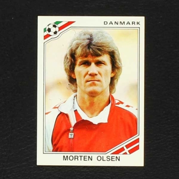 Mexico 86 Nr. 350 Panini Sticker Morten Olsen