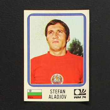 München 74 Nr. 256 Panini Sticker Stefan Aladjov