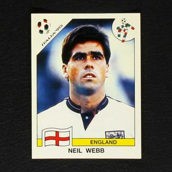 Italia 90 Nr. 391 Panini Sticker Neil Webb