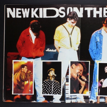 New Kids on the Block Euroflash Sticker Album komplett