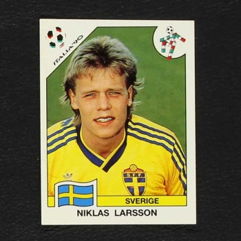 Italia 90 No. 243 Panini sticker Niklas Larsson