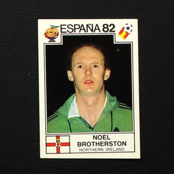 Espana 82 Nr. 337 Panini Sticker Noel Brotherston