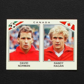 Mexico 86 No. 223 Panini sticker Norman - Ragan