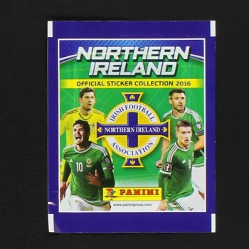 Northern Ireland 2016 Panini sticker bag