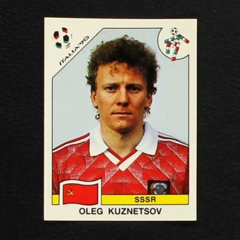 Italia 90 Nr. 140 Panini Sticker Oleg Kuznetsov