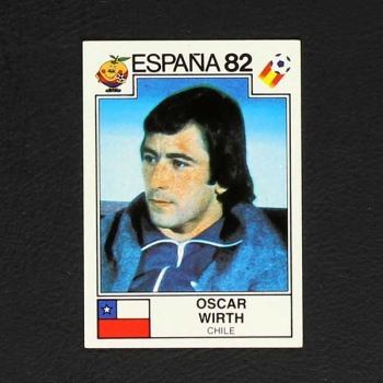 Espana 82 Nr. 163 Panini Sticker Oscar Wirth