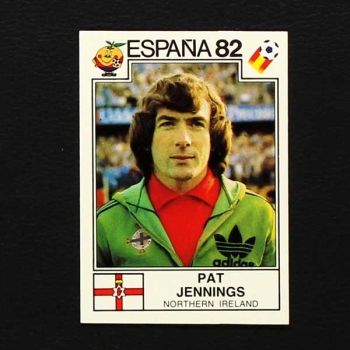 Espana 82 Nr. 330 Panini Sticker Pat Jennings