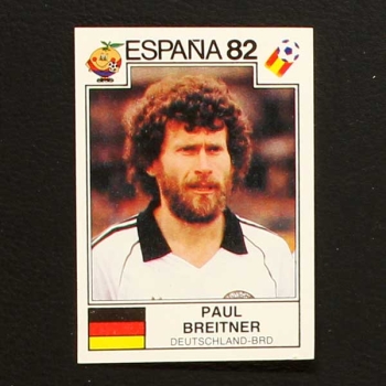 Espana 82 Nr. 121 Panini Sticker Paul Breitner