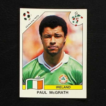 Italia 90 Nr. 430 Panini Sticker Paul McGrath