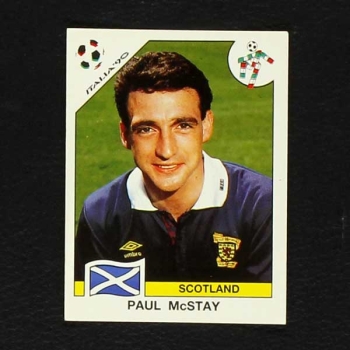 Italia 90 Nr. 223 Panini Sticker Paul McStay