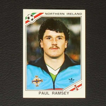 Mexico 86 Nr. 282 Panini Sticker Paul Ramsey