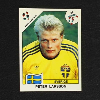 Italia 90 Nr. 235 Panini Sticker Peter Larsson