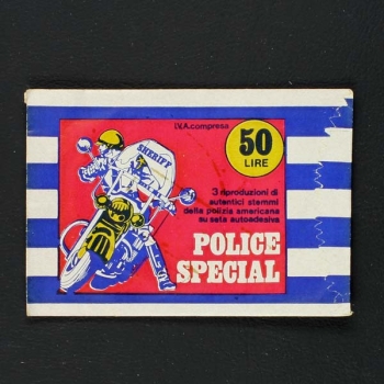 Police Special Sticker Tüte