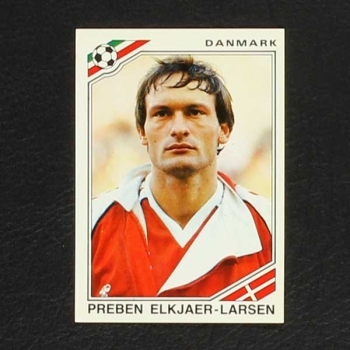 Mexico 86 No. 360 Panini sticker Preben Elkjaer-Larsen