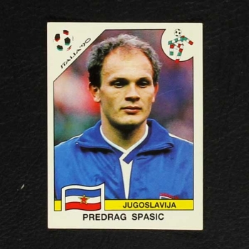 Italia 90 No. 275 Panini sticker Predag Spasic