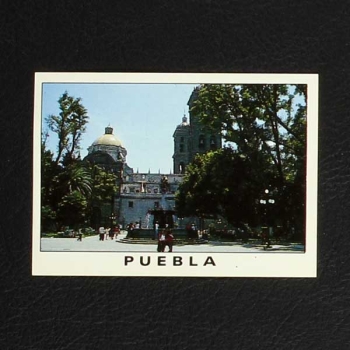 Mexico 86 Nr. 030 Panini Sticker Puebla