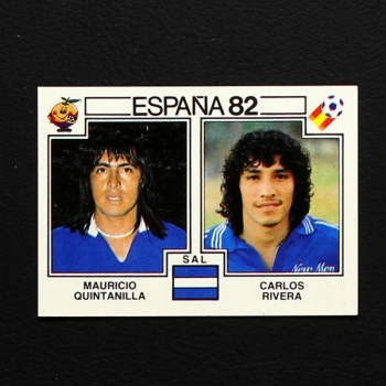 Espana 82 No. 227 Panini sticker Quintanilla - Rivera