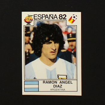 Espana 82 Nr. 179 Panini Sticker Ramon Angel Diaz