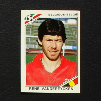 Mexico 86 Nr. 137 Panini Sticker Rene Vandereycken