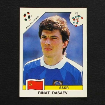 Italia 90 Nr. 134 Panini Sticker Rinat Dasaev