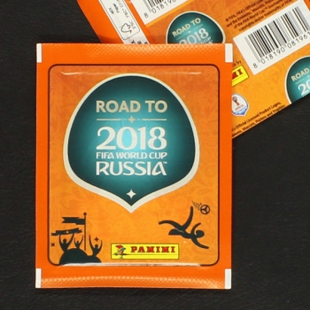 Road to Russi 2018 Panini Sticker Tüte