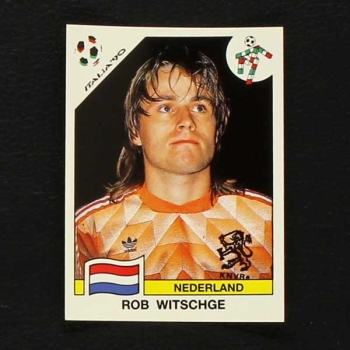 Italia 90 Nr. 419 Panini Sticker Rob Witschge