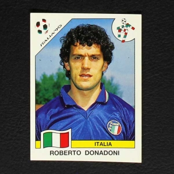 Italia 90 Nr. 052 Panini Sticker Roberto Donadoni