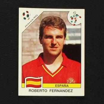 Italia 90 Nr. 354 Panini Sticker Roberto Fernandez