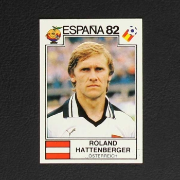 Espana 82 Nr. 136 Panini Sticker Roland Hattenberger