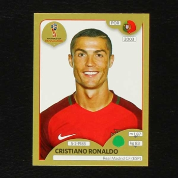 Ronaldo Panini Sticker Russia 2018 Swiss Variante