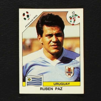 Italia 90 Nr. 377 Panini Sticker Ruben Paz