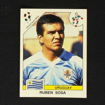 Italia 90 Nr. 380 Panini Sticker Ruben Sosa