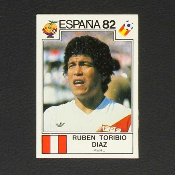 Espana 82 Nr. 078 Panini Sticker Ruben Toribio Diaz