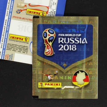 Russia 2018 Panini Sticker Tüte Deutsche Variante ohne Barcode