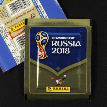 Russia 2018 Panini Sticker Tüte spanische Variante