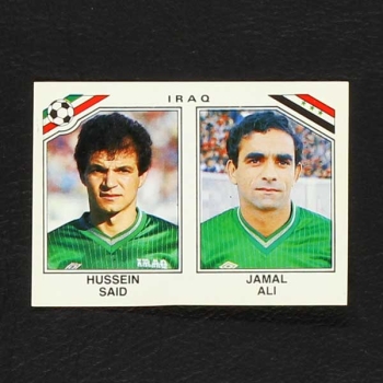 Mexico 86 Nr. 108 Panini Sticker Said - Ali