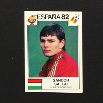 Espana 82 Nr. 191 Panini Sticker Sandor Sallai