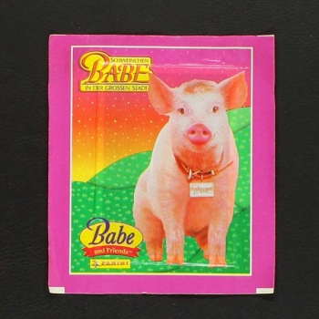 Schweinchen Babe 1998 Panini Sticker Tüte