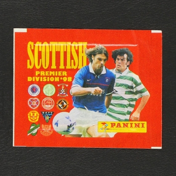 Scottish Premier Division 98 Panini sticker bag