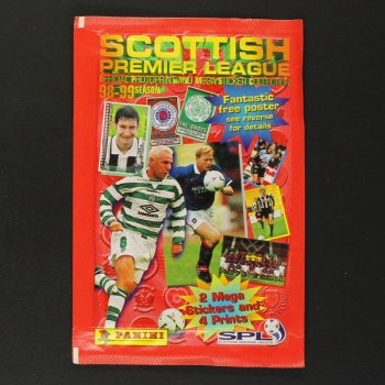 Scottish Premier League 98 Panini sticker bag