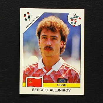 Italia 90 Nr. 143 Panini Sticker Sergeij Alejnikov