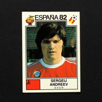 Espana 82 Nr. 398 Panini Sticker Sergeij Andreev