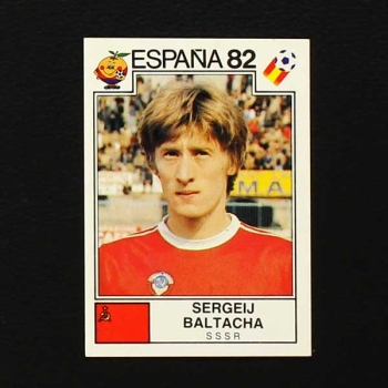 Espana 82 No. 387 Panini sticker Sergeij Baltacha