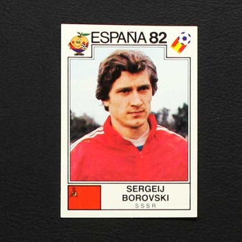 Espana 82 Nr. 389 Panini Sticker Sergeij Borovski