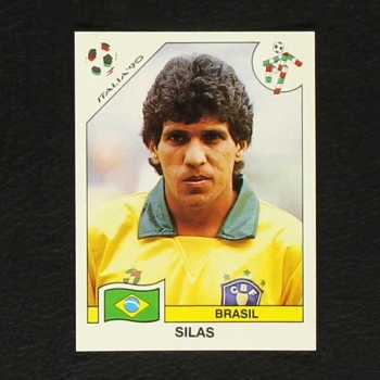 Italia 90 Nr. 204 Panini Sticker Silas