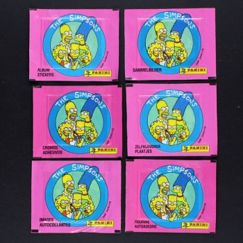Simpsons 1991 Panini Sticker Tüte