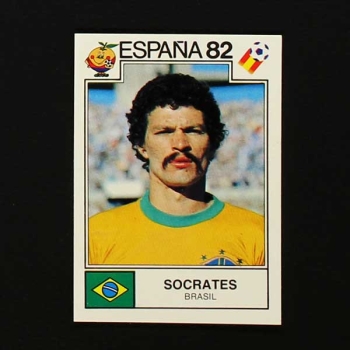 Espana 82 Nr. 374 Panini Sticker Socrates